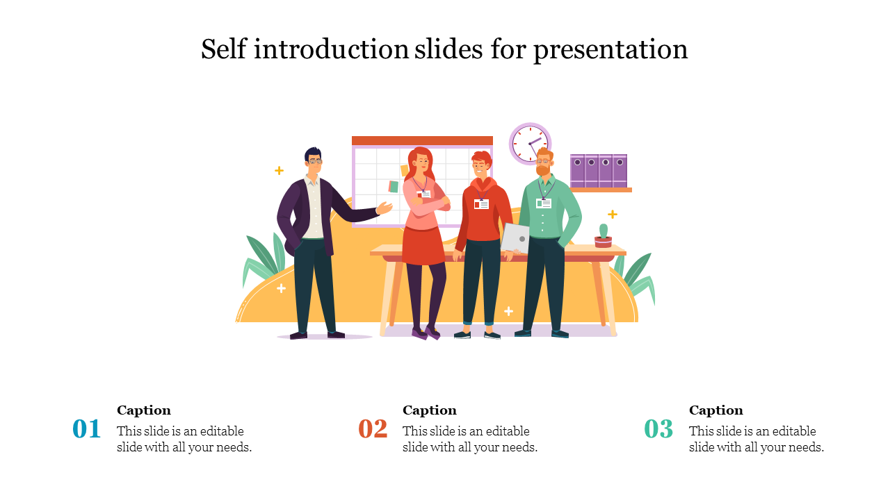 Self introduction slides for presentation